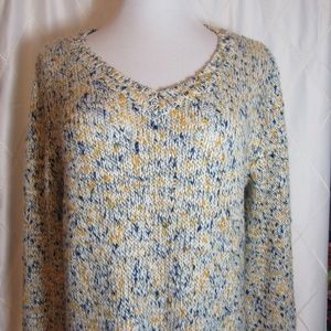 Como Black Multi-Colored Sweater
